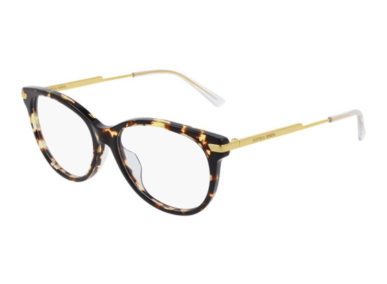 Bottega Veneta BV1039O 002 Havana/Gold 53mm