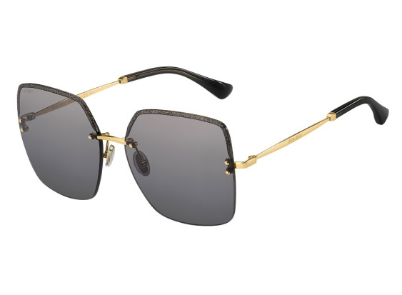 Jimmy Choo TAVI/S 02F7 Gold Grey / Grey Gradient