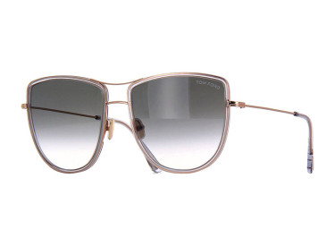 Tom Ford FT0759 28B Rose Gold/Smoke Gradient