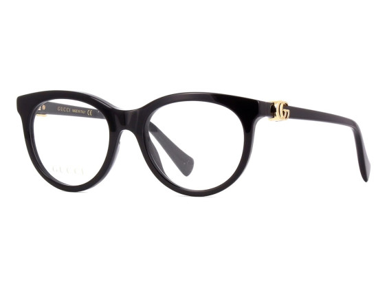 Gucci GG1074O 004 Shiny Black 53mm