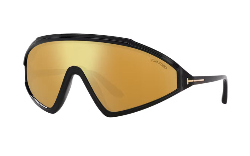 Tom Ford FT1121 01G Shiny Black/Brown Mirror