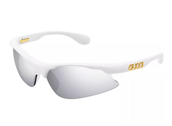 Gucci GG1774S 002 White/Smoke Silver Mirror