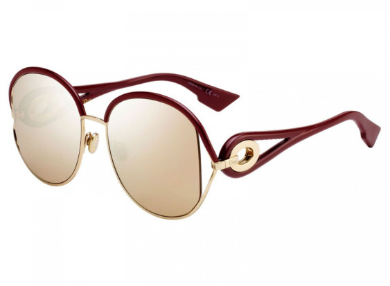 Dior DIORNEWVOLUTE NOASQ Red/Gold Mirror
