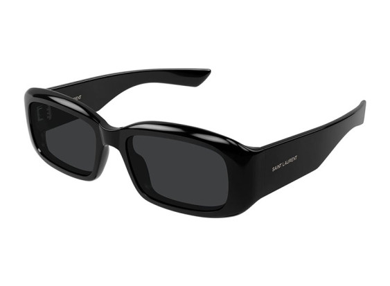 Saint Laurent SL809 001 Shiny Black/Grey