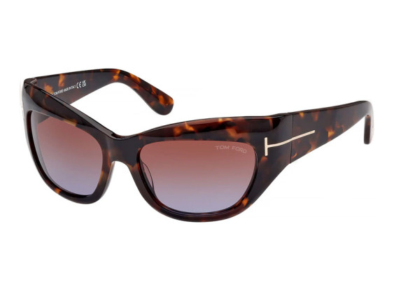 Tom Ford FT1065 52F Dark Havana/Brown Gradient