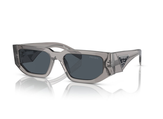 Prada PR09ZS 18S09T Transparent Asphalt/Dark Grey
