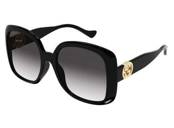Gucci GG1029SA 007 Black/Grey Gradient