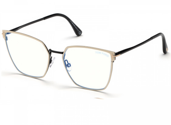 Tom Ford TF5574-B 021 Ivory Black