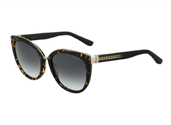 Jimmy Choo DANA/S 02KU00 Havana/Black/Grey Gradient
