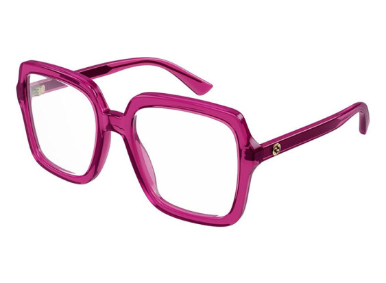Gucci GG1318O 003 Transparent Fuchsia 55mm