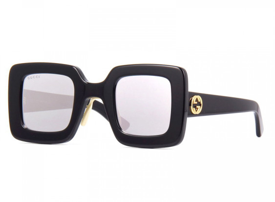 Gucci GG0780S 004 Black/Silver