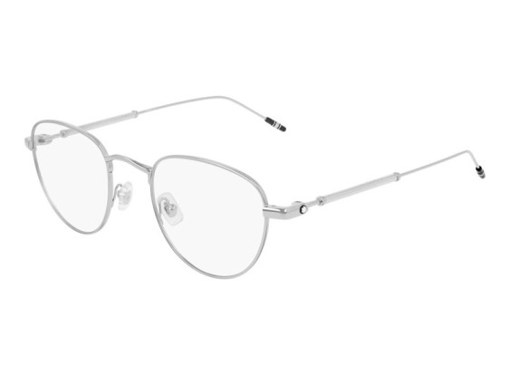 Montblanc MB0111O 001 Silver 49mm