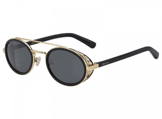 Jimmy Choo TONIE/S 02M2 Black/Gold/Grey