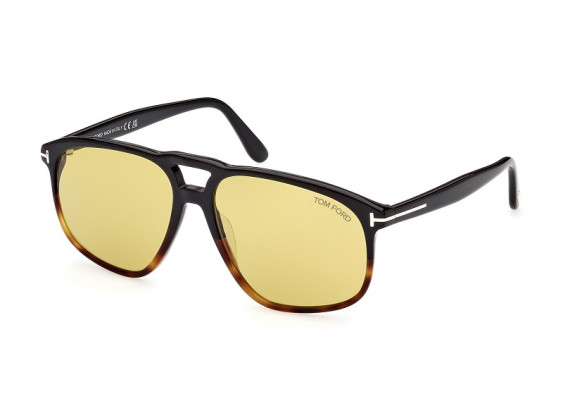 Tom Ford FT1000 05E Black to Dark Havana/Brown
