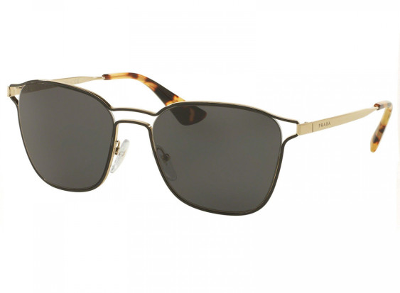Prada Sport PR54TS 1AB5S0 Black Pale Gold/Grey