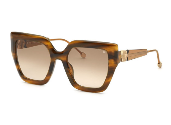 Philipp Plein SPP064S 03BQ Brown/Brown Gradient