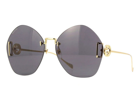 Gucci GG1203S 002 Gold/Grey