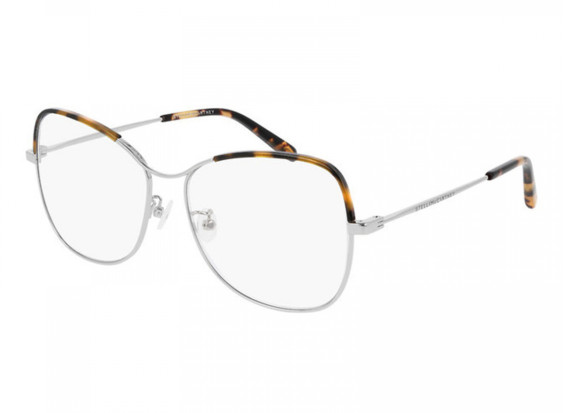 Stella McCartney SC0242O 004 Silver/Havana