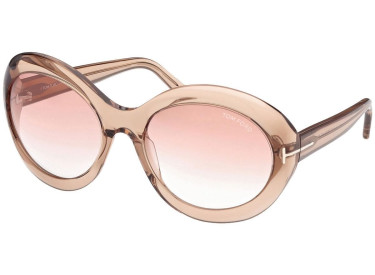 Tom Ford FT0918 45T Transparent Brown/Bordeaux Gradient