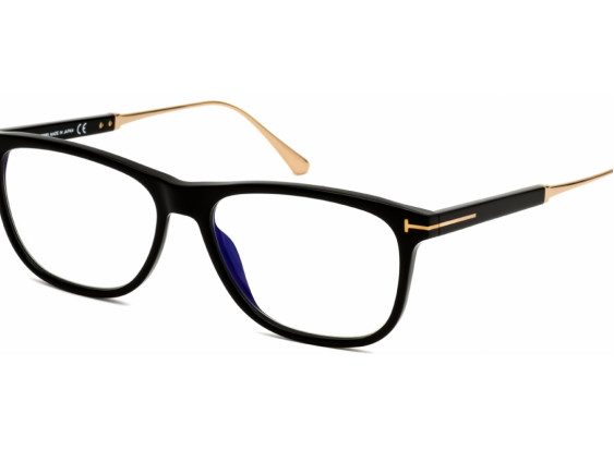 Tom Ford FT5589-B 001 Shiny Black 55mm