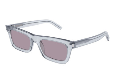 Saint Laurent SL461 BETTY 013 Transparent Grey/Violet