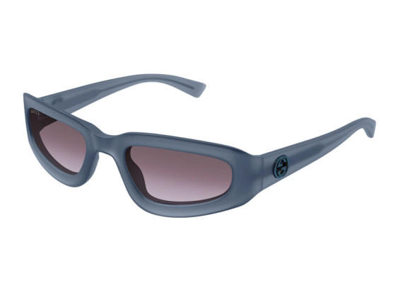 Gucci GG1787S 004 Matte Milky Grey/Violet Gradient