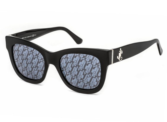 Jimmy Choo JAN/S 0807 MD Black / MD Silver Grey Dec
