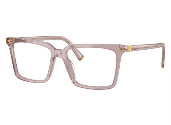 Miu Miu MU08XV 12W1O1 Transparent Mauve 54mm