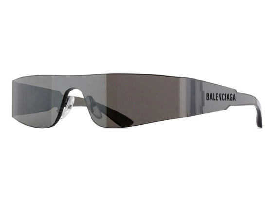 Balenciaga BB0041S 002 Silver/Silver