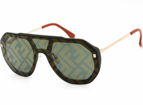 Fendi FE40006U 32Q Gold / Green Mirror