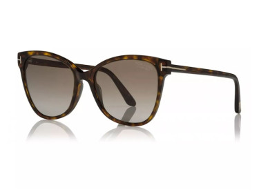 Tom Ford FT0844 ANI 52H Dark Havana/Brown Polarized