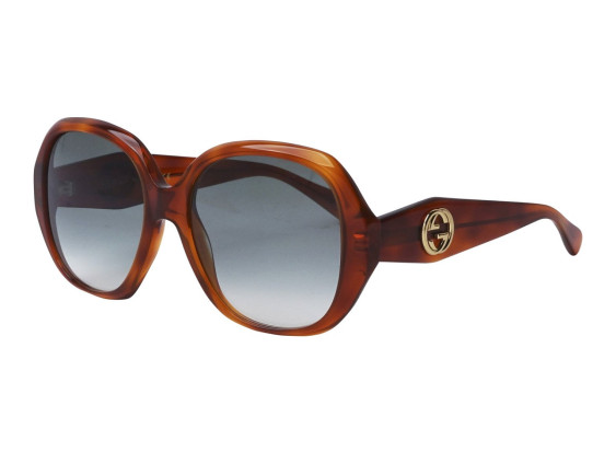 Gucci GG0796S 003 Havana/Blue