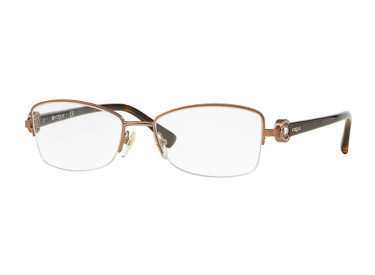 Vogue VO3985B 756S Matte Light Pink Gold/Havana 52mm