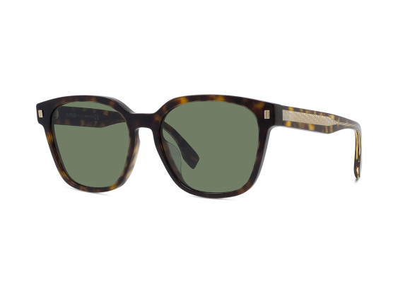 Fendi FE40001U 52N Dark Havana/Dark Green