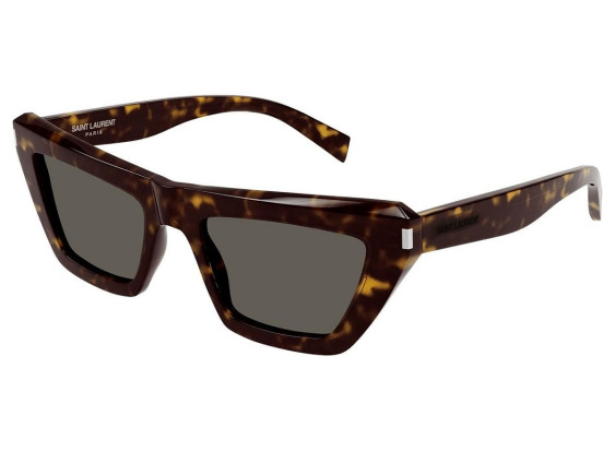 Saint Laurent SL467 002 Dark Havana/Grey