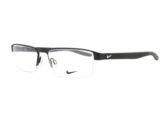 Nike NIKE 8137 001 Satin Black 55mm