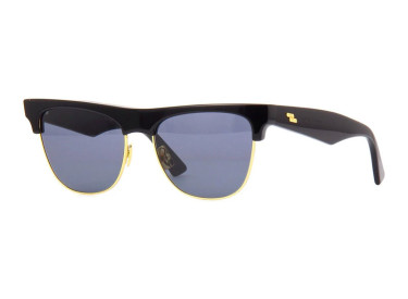 Bottega Veneta BV1003S 001 Shiny Black/Gold/Grey