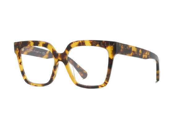 Stella McCartney SC50025I 053 Shiny Havana 53mm