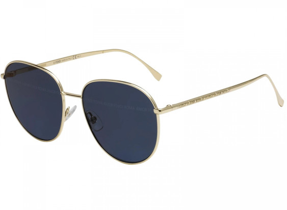 Fendi FF0379/G/S LKS7Y Gold/Blue
