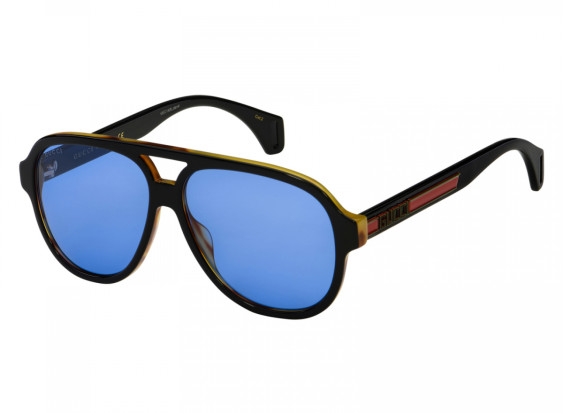 Gucci GG0463S 004 Black/Blue