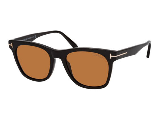 Tom Ford FT0833 01E Shiny Black/Brown