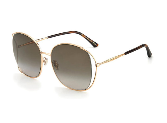 Jimmy Choo TINKA/G/SK 0DDB HA Gold Copper/Brown Gradient