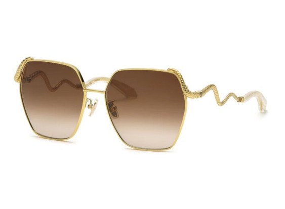 Roberto Cavalli SRC035M 0400 Semi-Matte Lavender/Brown Gradient