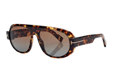 Tom Ford FT1102 52F Dark Havana/Brown Gradient