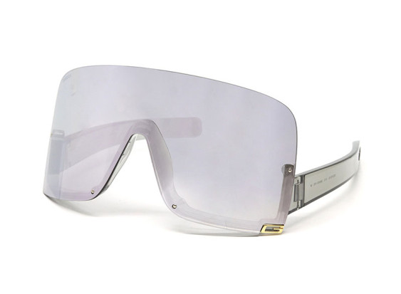 Gucci GG1631S 013 Transparent Light Grey/Smoke Base Multilayer Silver