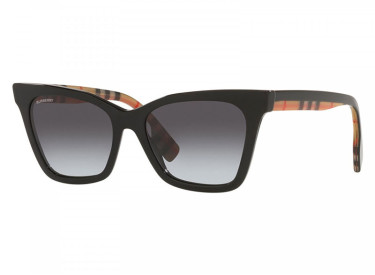 Burberry BE4346 39428G Black/Light Grey Gradient Dark Blue