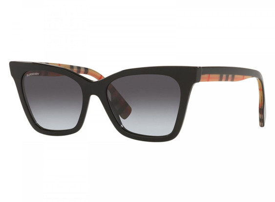 Burberry BE4346 39428G Black/Light Grey Gradient Dark Blue