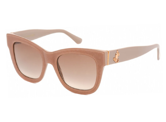 Jimmy Choo JAN/S 0KON HA Nude Glitter / Brown Gradient