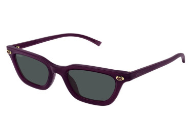 Gucci GG1944S 003 Shiny Milky Plum Violet/Smoke