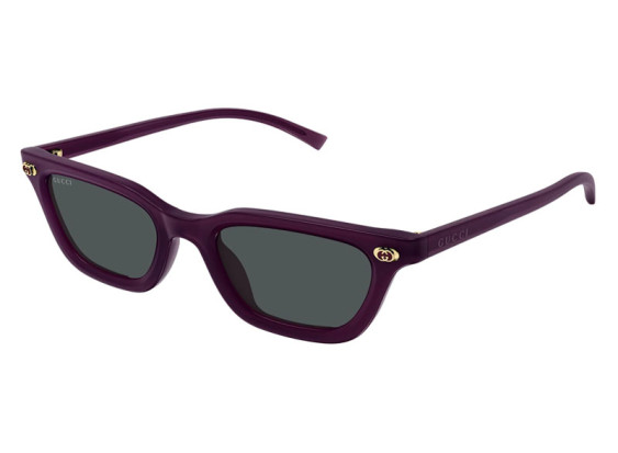 Gucci GG1944S 003 Shiny Milky Plum Violet/Smoke
